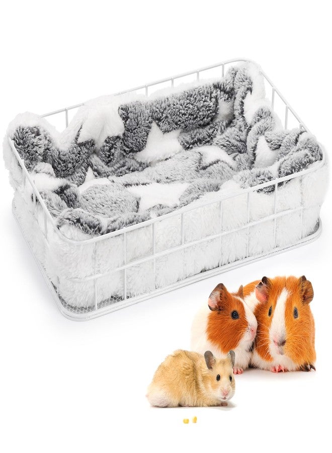 Acshio Rat Cage Platform, Hanging Guinea Pig Cage with Liner, Small Animals Platform Accessories, Animal Habitat Chinchilla Bed for Squirrel, Hamster, Parrot - Image 1